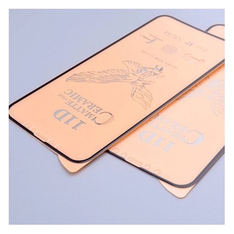 FOLIE PROTECTIE ECRAN ANTISOC, FULL GLUE , APPLE IPHONE XR / 11 , CERAMICA MATT 21D , FULL FACE , TRANSPARENT