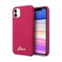 Husa TPU Guess Pentru Apple IPhone 11, Silicone Vintage, Visinie