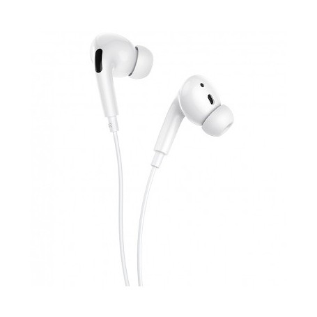 andsfree Casti In-Ear HOCO L10 M1 Pro Acoustic, Cu Microfon, USB Type-C, Alb