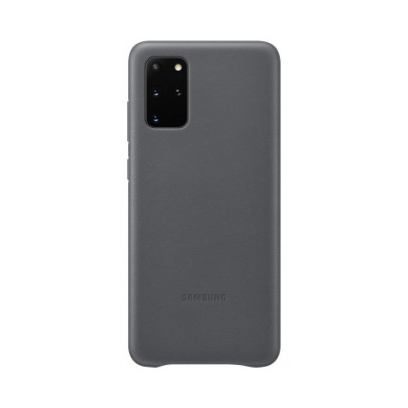 Husa Piele Samsung Galaxy S20 Plus G985 / Samsung Galaxy S20 Plus 5G G986, Leather Cover, Gri