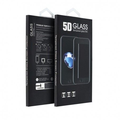Folie De Protectie Ecran OEM Pentru Apple IPhone 15 Pro Max, Sticla Securizata, Full Glue, 5D, Neagra