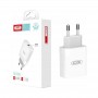 Adaptor Priza XO L63/L127 1USB(QC)/3A/15W Alb