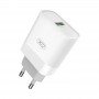 Adaptor Priza XO L63/L127 1USB(QC)/3A/15W Alb