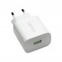 Adaptor Priza CENTO P101 1USB(QC)/3A/18W Alb