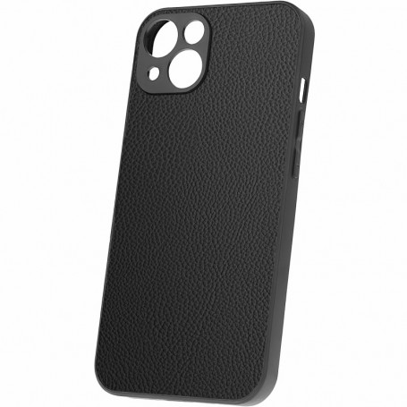 Husa Pentru Samsung Galaxy S23 Ultra S918, OEM, Black Leather, Neagra
