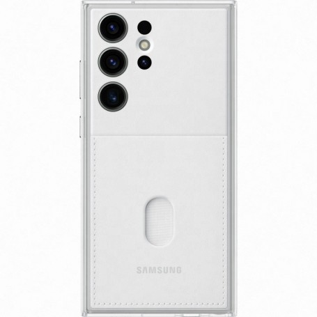 Husa Pentru Samsung Galaxy S23 Ultra S918, Frame Cover, Alba EF-MS918CWEGWW