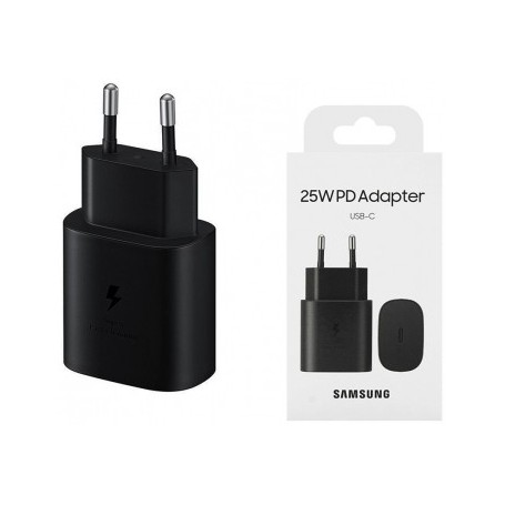 Incarcator Retea Samsung, 25W, 3A, 1 X USB-C, Negru EP-TA800NBEGEU