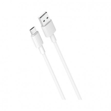 Cablu XO NB156 MicroUSB-USB Alb (2A)