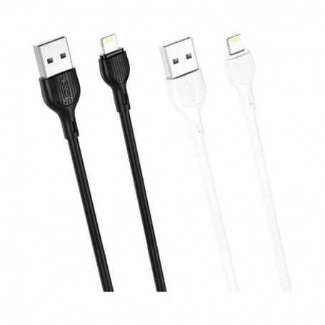 Cablu XO NB200 Iphone-USB Alb (2A)