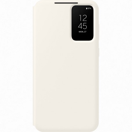 Husa Pentru Samsung Galaxy S23+ S916, S-View Wallet, Crem EF-ZS916CUEGWW