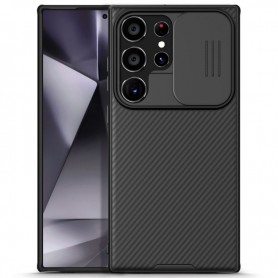 Husa Pentru Samsung Galaxy S24 Ultra S928, Nillkin, CamShield Pro, Neagra