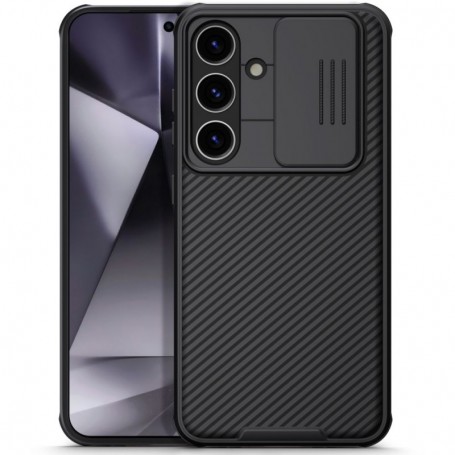 Husa Pentru Samsung Galaxy S24 S921, Nillkin, CamShield Pro, Neagra