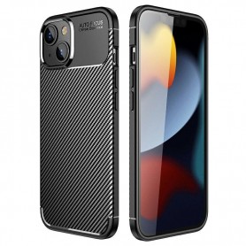 Husa Pentru Samsung Galaxy S24 Ultra S928, OEM, Carbon Enviro, Neagra