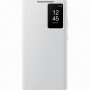 Husa Pentru Samsung Galaxy S24 Ultra S928, S-View Wallet, Alba EF-ZS928CWEGWW
