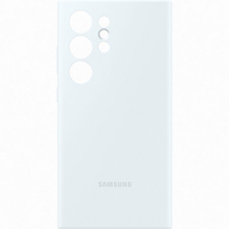 Husa Pentru Samsung Galaxy S24 Ultra S928, Silicone Case, Alba EF-PS928TWEGWW