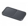 Incarcator wireless duo (cu incarcator retea), Fast Charger 15W, Black