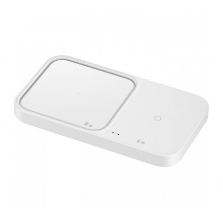 Incarcator wireless duo (fara incarcator retea), Fast Charger, 15W, White