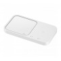 Incarcator wireless duo (fara incarcator retea), Fast Charger, 15W, White